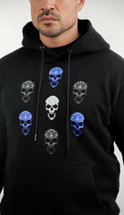 Amico Seven Skull Hoodie
