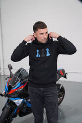 Men's Amico Tri Pawn blue black blue pawn Hoodie
