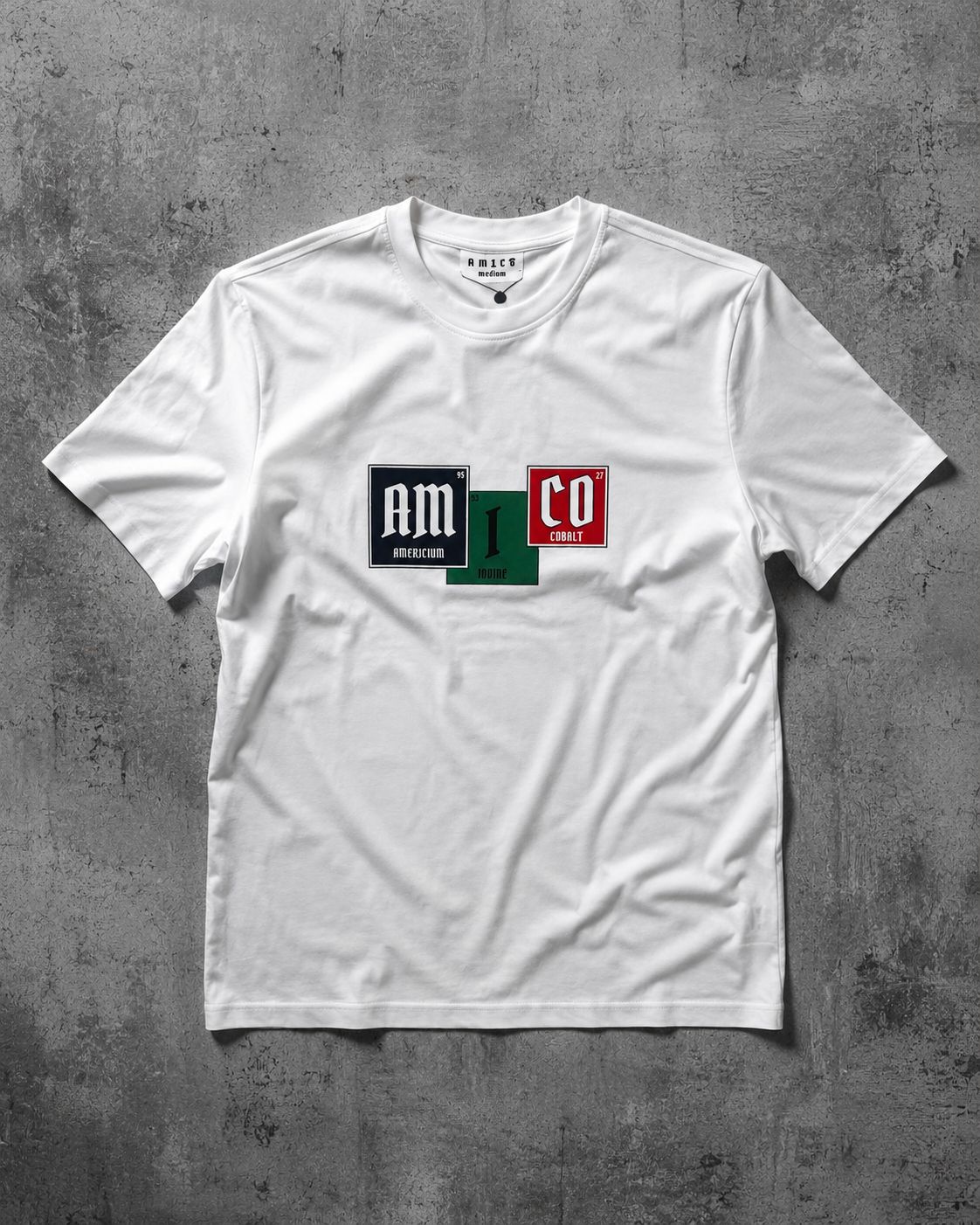 Men's White AMICO Elements Tee