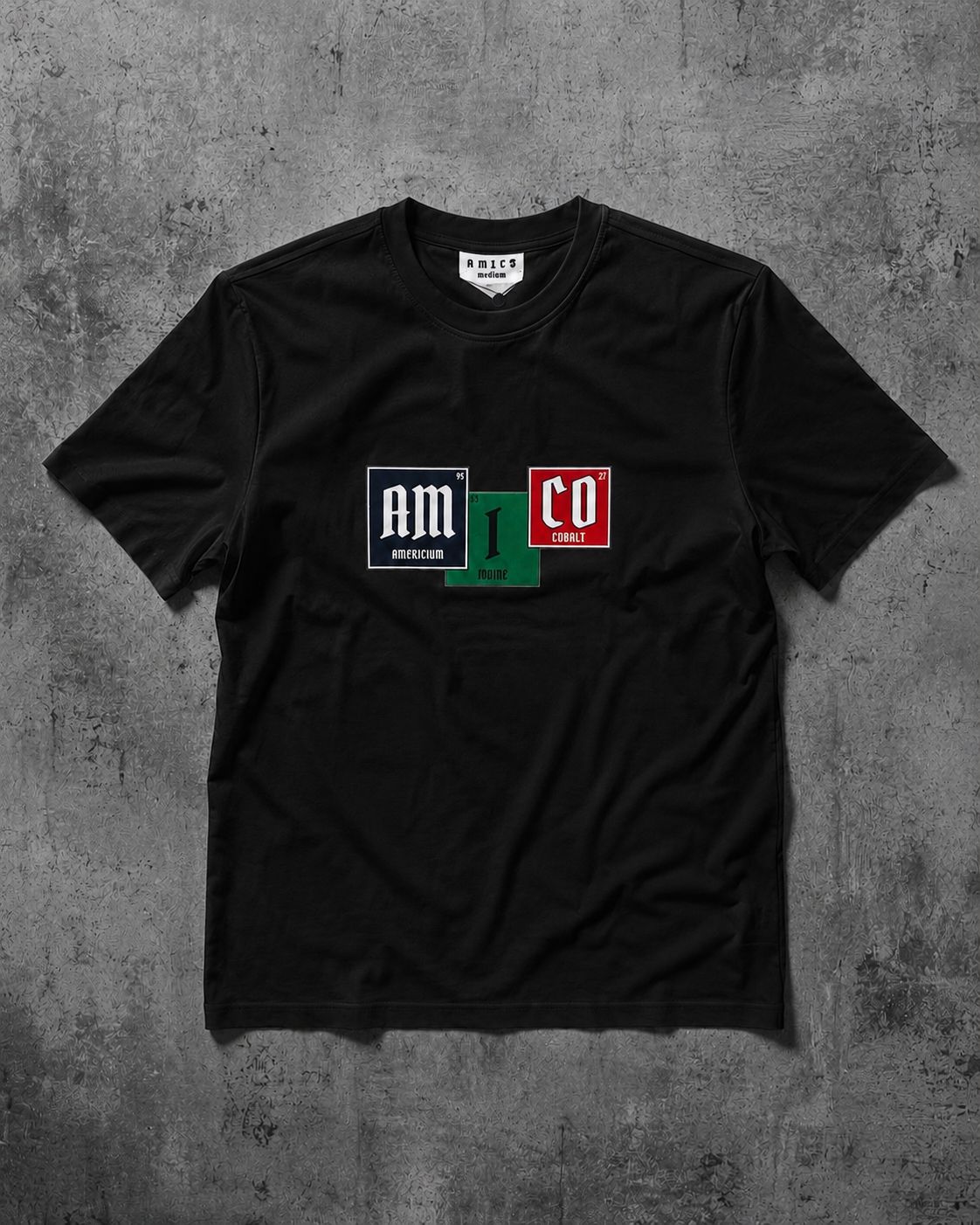 Men's Black AMICO Elements Tee