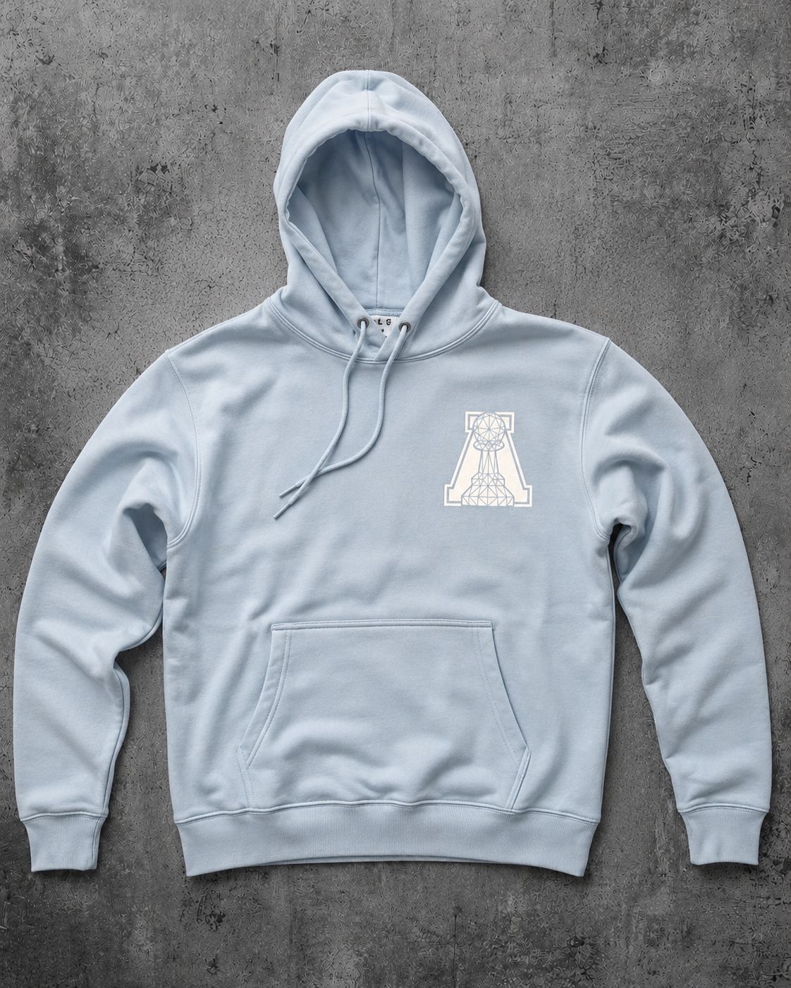 Baby Blue A Pawn Hoodie