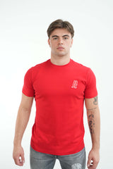 Amico embroidery luxury Tee Red