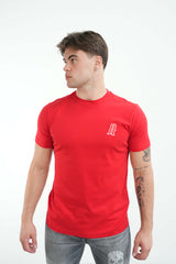 Amico embroidery luxury Tee Red