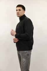 Embroidered Skull Jeans - Light Grey