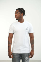 Amico embroidery luxury Tee White