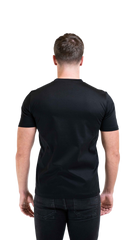 Amico Embroidery Pawn Black Tee