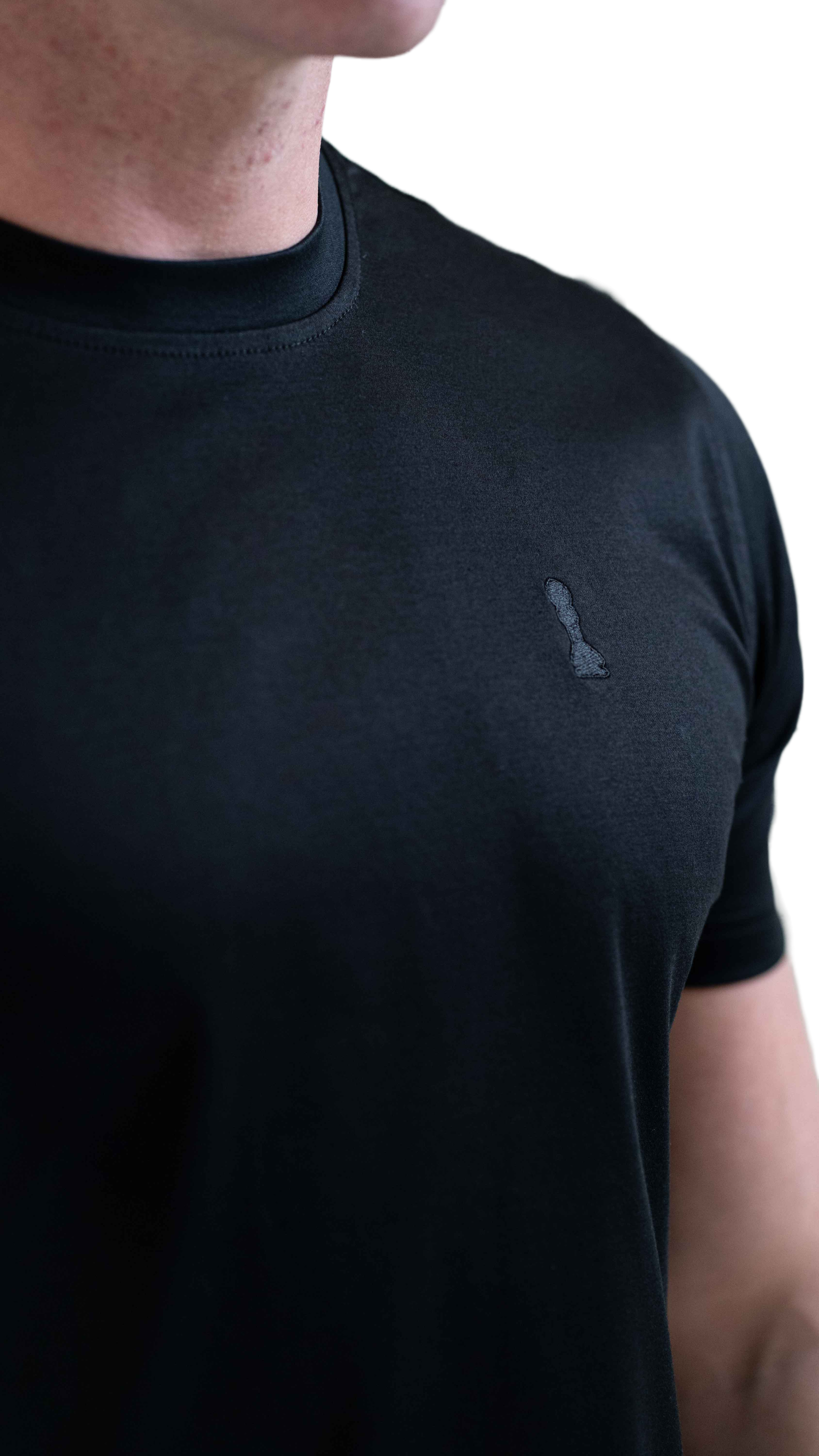 Amico Embroidery Black Tee