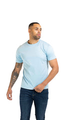 Amico Embroidery Light Blue Tee