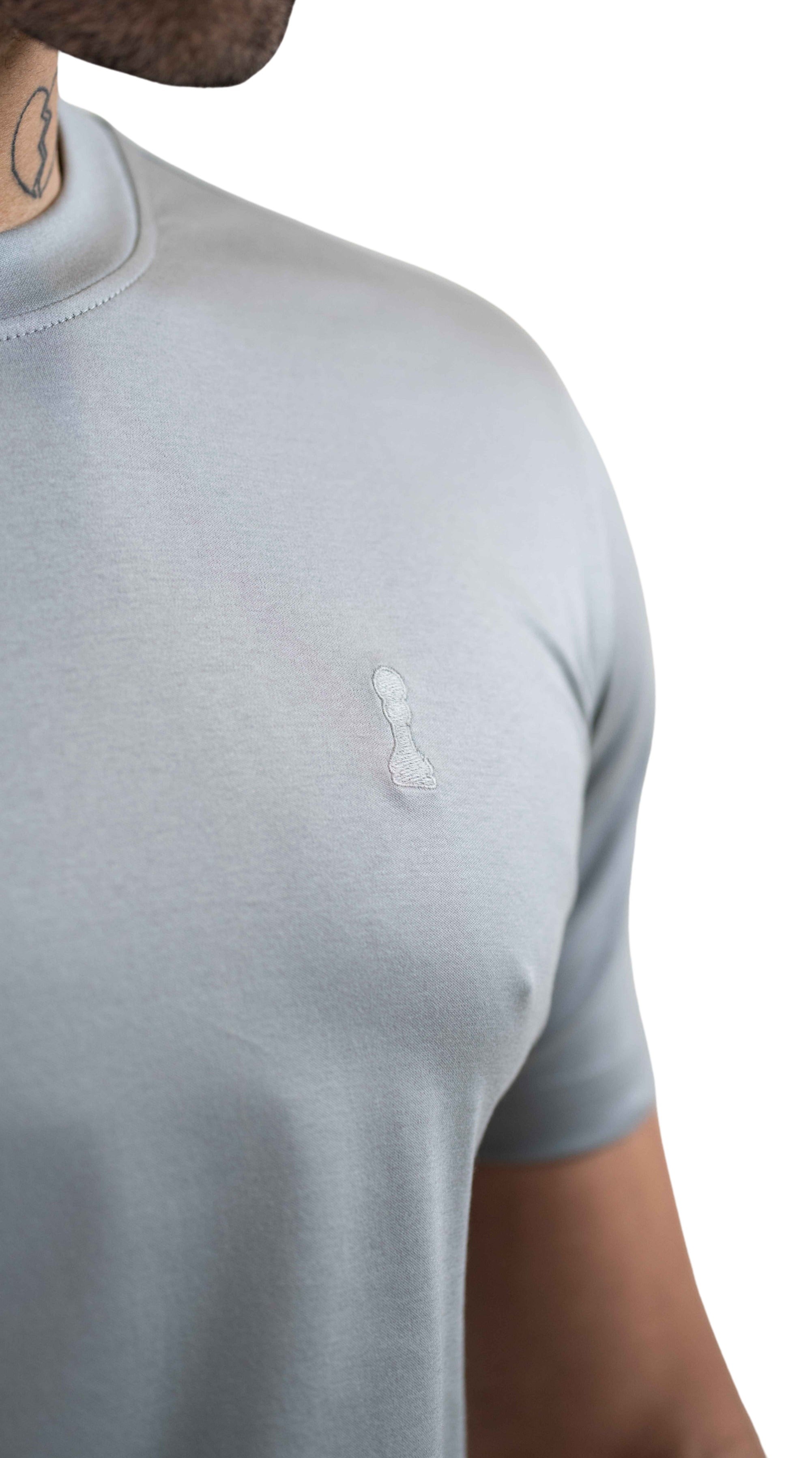 Amico Embroidery Grey Tee